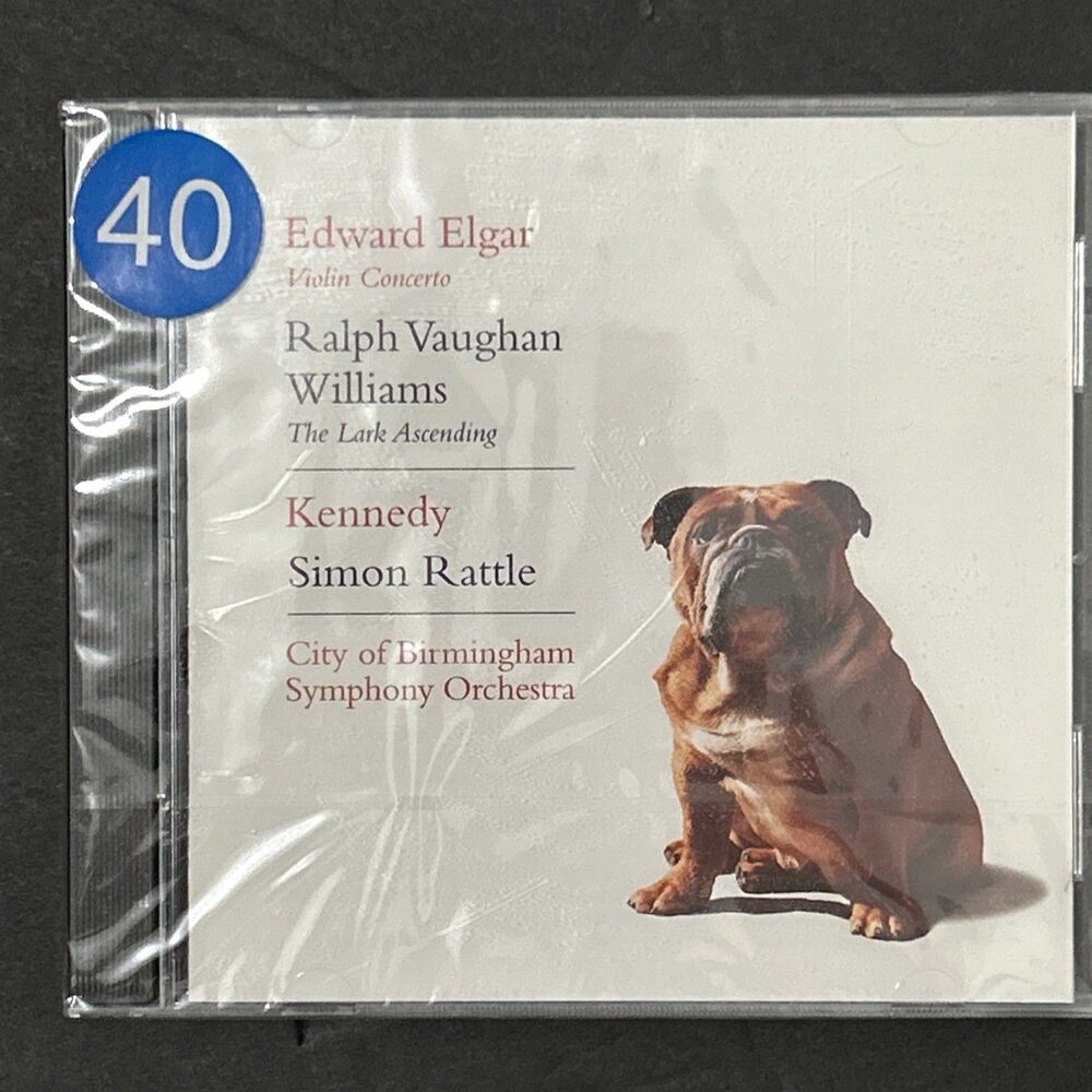 1997 EDWARD ELGAR CITY OF BIRMINGHAM SYMPHONY ORCHESTRA CD ~ EMI SEALED